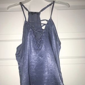 Shimmer Blue Tank